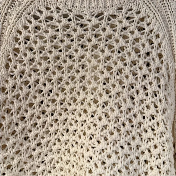 Z Supply Cream Knit Cassian Sweater size small - Picture 2 of 3